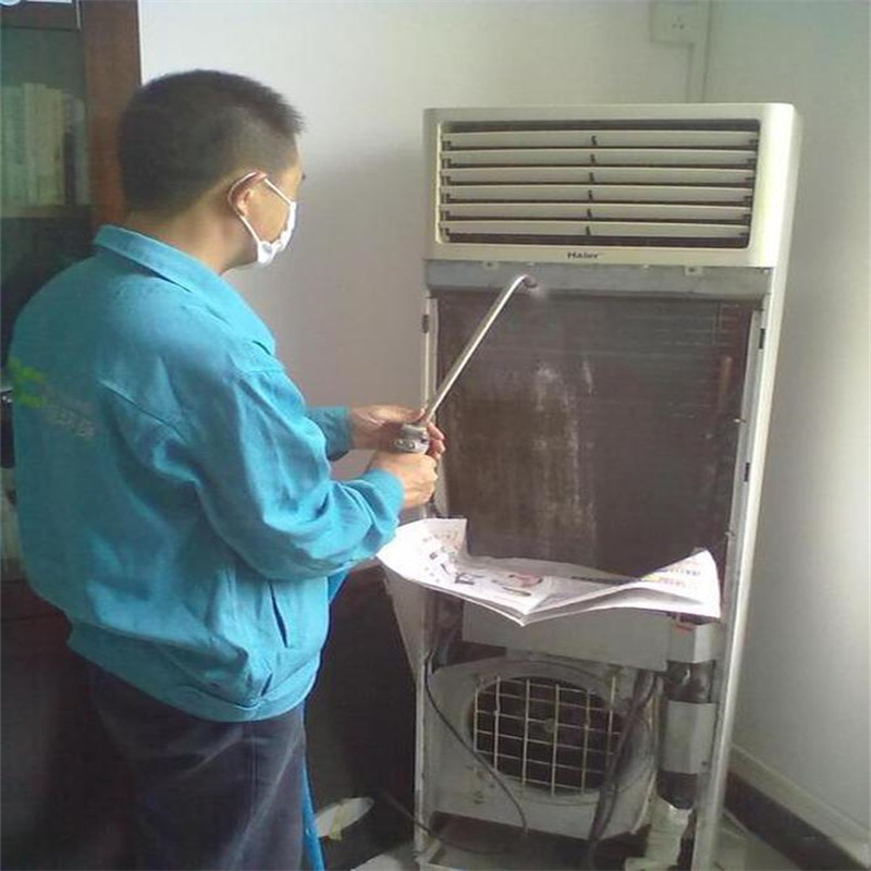 深圳宝安机场医院柜机空调跳闸故障维修